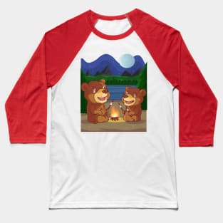 Great Smoky Mountains National Park Bear Baseball T-Shirt